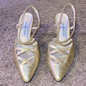 Saks fifth avenue slingback pumps